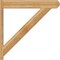 Ekena Millwork Traditional Craftsman Rough Sawn Outlooker, Western Red Cedar, 8"W x 46"D x 46"H OUT08X46X46TRA04RWR - alternate 2